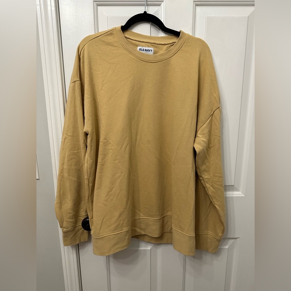 Old Navy Men's Crewneck Sweater - Tan